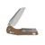 Microtech MSI Mini RAM-LOK Folding Knife Stonewash M390MK/Frag-Patterned Tan MT210M10FRTA