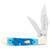 Frost Bulldog Locking Copperhead Folding Knife Blue Jigged Bone Handle FRBDG104DBJB