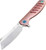 Artisan Cutlery Tomahawk Folding Knife M390 Blade Pink Titanium