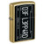 Zippo Def Leppard License Plate Street Chrome ZP47223