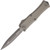 Microtech Mini Hera II OTF Auto Apocalyptic D/E Natural Clear Aluminum AUMT1702M10APNC