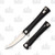 Artisan Cutlery Waistline Folding Knife Black Titanium