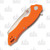 Artisan Cutlery Eagle Folding Knife  Orange G-10