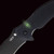 Zero Tolerance 0350 Linerlock Black G-10 Handle With Tritium Insert Black DLC Coated CPM-S30V ZT0350TR