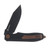 Sig Sauer X Eikonic Rose Folding Knife ROSE Engraved G-10 - Black PVD Nitro V EIKRS5BB