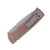 Chaves x Pro-Tech Redencion OTS Auto FDE Battleworn Milled Key Aluminum Drop Point CK-1A10-1B3F-19D21