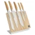 Henckels Pakka 6 pc Knife Set W/Magnetic Easel Set 1034830