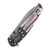 Mtech USA 250th Ann. Spring Assisted Linerlock Folder 250 Years of Freedom Flag Handle MT-A2064F-250