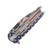 Mtech USA 250th Ann. Spring Assisted Linerlock Folder Freedom 250 Flag Handle MT-A2065F-250