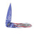 Mtech USA 250th Ann. Spring Assisted Linerlock Folder Blue Stars 250th Blade/Flag Handle MT-A2073F-250