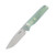 SRM Terrier Crossbar Lock Folding Knife Stonewash D2/Jade G-10 SRM-258L-GC