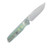 SRM Terrier Crossbar Lock Folding Knife Stonewash D2/Jade G-10 SRM-258L-GC