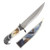 EAGLE WILDLIFE COLLECTION FIXED BLADE 8IN PLAIN STAINLESS DROP POINT