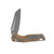 Microtech MSI Mini Ram-Lok Folder Apocalyptic Standard Frag Aluminum Tan MT210M10APFRTA