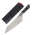 Microtech 8in Chef Knife Stonewash Standard Black Cherry G-10 MT3000B10BC