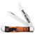 Case XX Halloween Cat Case Color Infusion White Synthetic Trapper with Gift Tin CA13365