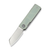 CIVIVI Kukei Linerlock Folding Knife Satin Nitro V/Natural Jade G-10 C25036-2