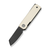 CIVIVI Kukei Linerlock Folding Knife Black Stonewash Nitro V/Ivory G-10 C25036-3