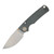 Vosteed Porcupine Thumb Stud Folder 14C28N SW Blade Green Micarta Handle A2611