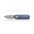 Vosteed Corgi V Folding Knife 14C28N Satin Blade Dark Slate Blue Aluminum Handle A3713