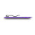 Vosteed Shark Bomb Prybar 2.0 Multitool Titanium Purple Threads Handle X0174
