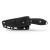 Vosteed Inferno Fixed Knife 14C28N Copper Dune Blade Black G10 Handle D0801
