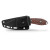 Vosteed Inferno Fixed Knife 14C28N Bead Blast Stonewash Blade Copper Raindrop Micarta Handle D0803