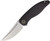 Petrified Fish Simum Linerlock Folder Black Canvas Micarta Handle Satin K110 Blade PFKP06DMS