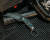 Half Face Karambito Fixed Knife Turquoise Rocky Wave Carbon, Armor Black Cerakote, Ti Allen Bolts, Textured Grip HFKARAMBITOTQRWCN
