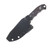 Half Face Blades Disaster Cub Nebula 3.1in Plain Black Modified Drop Point 3