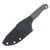 Half Face Skinner Jr Fixed Knife Grey G10 Ti Torx Bolts Textured Grip HFSKINJRGY