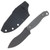 Half Face Skinner Jr Fixed Knife Grey G10 Ti Torx Bolts Textured Grip HFSKINJRGY