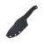 Half Face Blades Skinner Jr 3.7in Plain Black Modified Drop Point 4