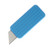 Rivery Zero Cab Lab Collaboration Grenade OTF Utility Knife W/Blue Aluminum Handle Zero-M-OTF-G-6061-CLC-Blue