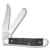 Case Jigged Buffalo Horn Mini Trapper Folding Knife
