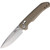 Ontario Knife Co Corporal Tan 3.5in Plain Black Drop Point ON9006