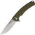 Ontario Knife Co PFC01 OD Green 3.25in Plain Black Drop Point ON9003