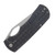McNees Dixon Folding Knife Stonewash MagnaCut/Frag Antique Titanium with Satin Hardware MCDIXFGANTIQSATHW