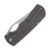McNees Dixon Folding Knife Stonewash MagnaCut/Frag Bronze Titanium with Satin Hardware MCDIXFGATBZSATHW