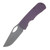 McNees Dixon Folding Knife Stonewash MagnaCut/Frag Atomic Violet Titanium with Stonewash Hardware MCDIXFGATVIOSWHW