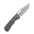 McNees Dixon Folding Knife Stonewash MagnaCutHoneycomb Atomic Stonewash Titanium with Satin Hardware MCDIXHONEYATSWSATHW 