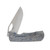 McNee's 3.75 DX Dixon Ripple (BLU-A) Satin Hardware MCDIXRIPATBLSATHW
