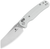 Bestechman Cicadas Wing Folding Knife Satin Reverse Tanto/White G-10 BMK06L