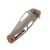 Dead Reckon Integral Vertebrae Sand Matte - Orange Anchor 3.42in Plain Stonewash New Sexy Modified Clip Point 6