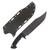 Work Tuff Gear Primal Fixed Blade Knife Apocalyptic K329/Black Gator Grip G-10 with OD Green Kydex Sheath AB-K329