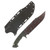 Work Tuff Gear Primal Fixed Blade Knife Apocalyptic K329/OD Green Gator Grip G-10 with OD Green Kydex Sheath AG-K329
