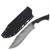 Work Tuff Gear Night Hunter Gen 2 Fixed Blade Knife Tiger Stripe K329/Black G-10 with Red Liner TBR-K329