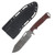 Dawson Shepard XL CPM Magnacut Monsoon finish Black/Red G10 DW83755