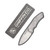 Griffin X Series 1946 Slipjoint Folding Knife Hand Rubbed Satin S90V/Light Stonewash Titanium with Marbled Carbon Fiber Inlay GRIFF1946HRLSMCF