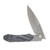 Griffin X Series Bolster Lock Folding Knife Light Stonewash Magnacut/Light Stonewash Titanium with Black and White G-10 Inlay GRIFFXSERIESLSWBWG10I
